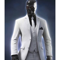 Birds of Prey White Blazer Coat/Suit